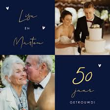 uitnodigingen 50 jaar huwelijk maken