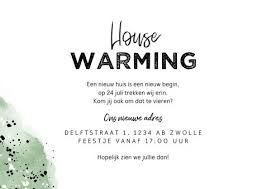 housewarming uitnodiging maken