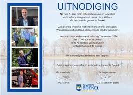 uitnodiging afscheidsborrel