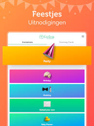 uitnodiging verjaardag online maken