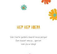 uitnodiging verjaardag 25 jaar
