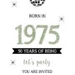 uitnodiging verjaardag 50 jaar man