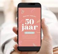 digitale uitnodiging 50 jaar