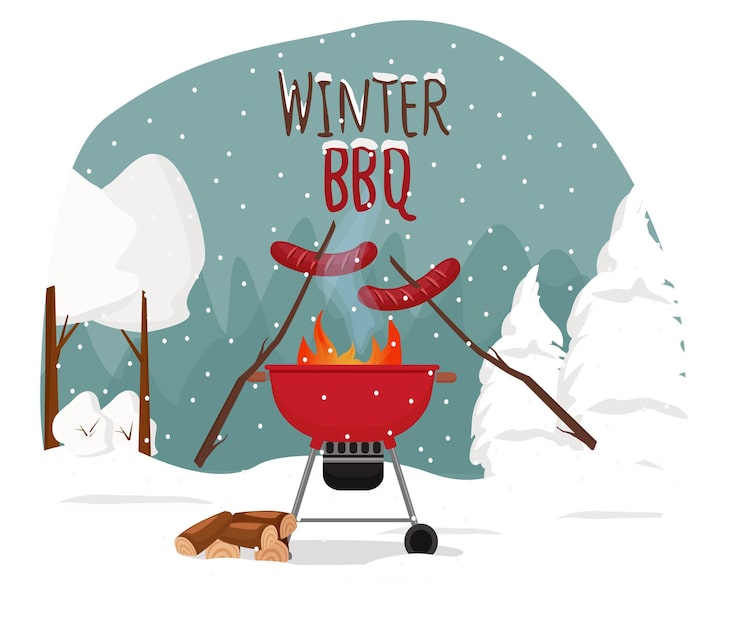 uitnodiging winter bbq