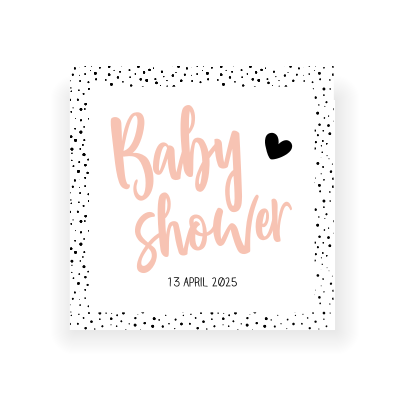 voorbeeld babyshower uitnodiging