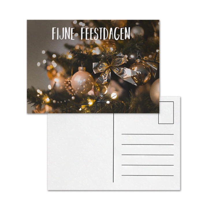 kerstkaarten drukken eigen ontwerp