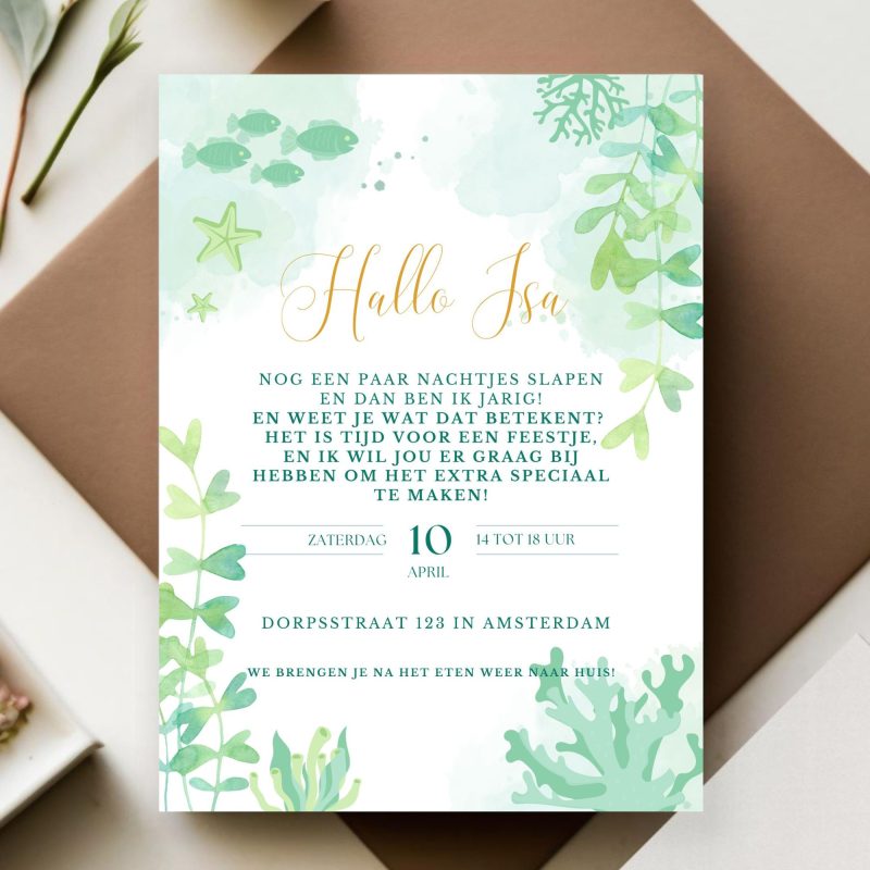 verjaardagsuitnodigingen te maken