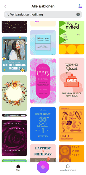 uitnodigingen te maken