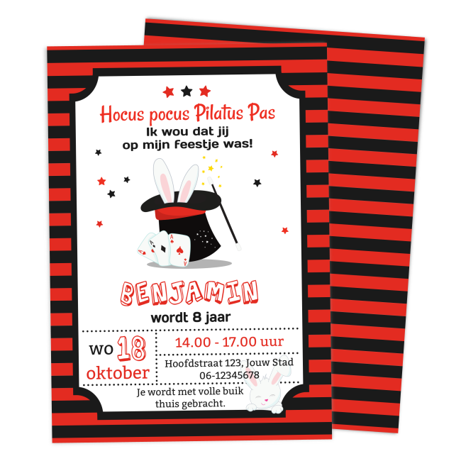 verjaardagsuitnodigingen te maken