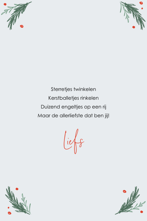 tekst kerstkaart