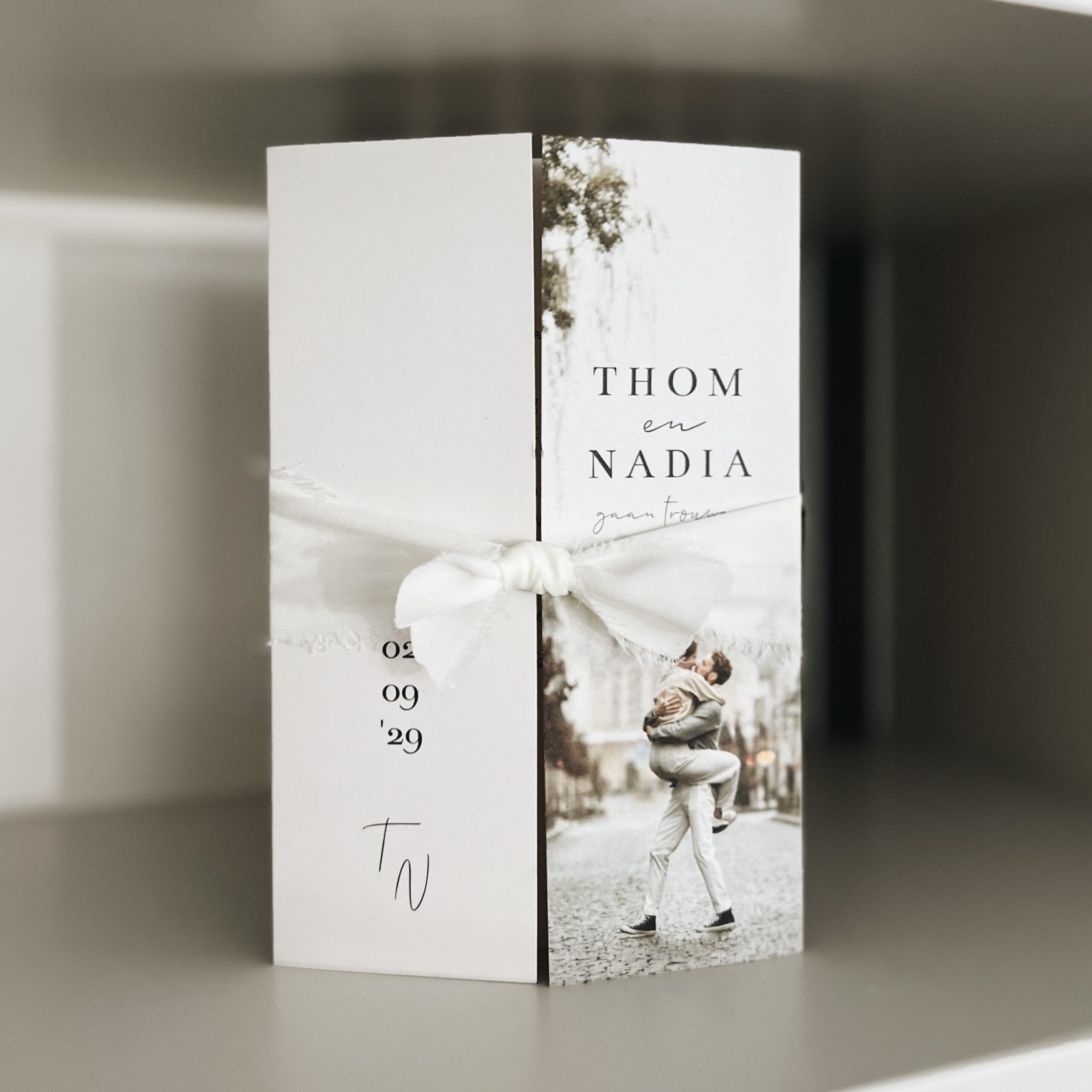 trouwkaart laten ontwerpen