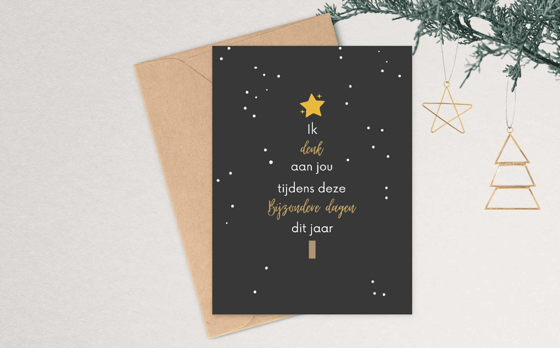 kerstkaarten aanbieding