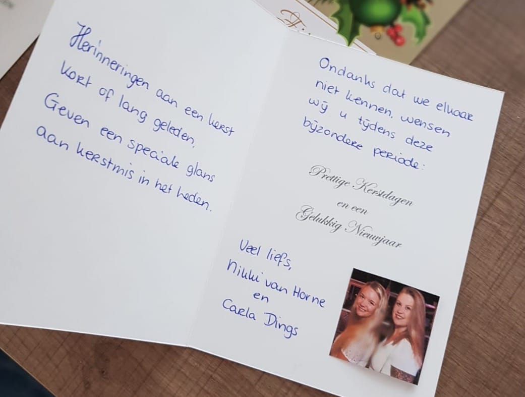ouderenfonds kerstkaart