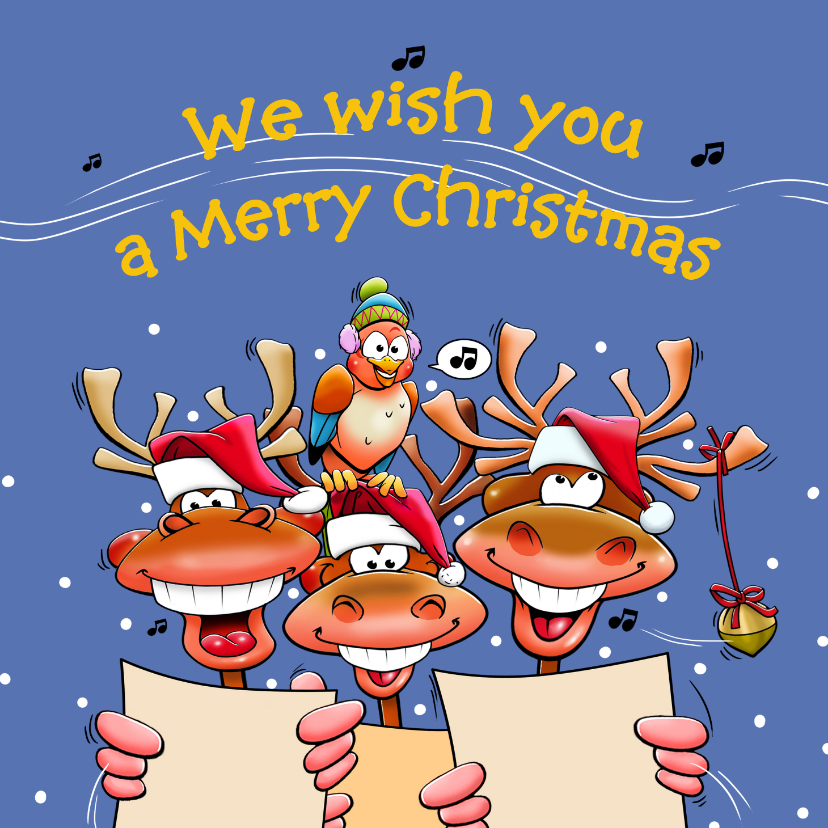 de leukste kerstkaarten