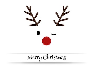 simpele kerstkaart
