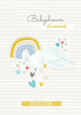 digitale uitnodiging maken babyshower