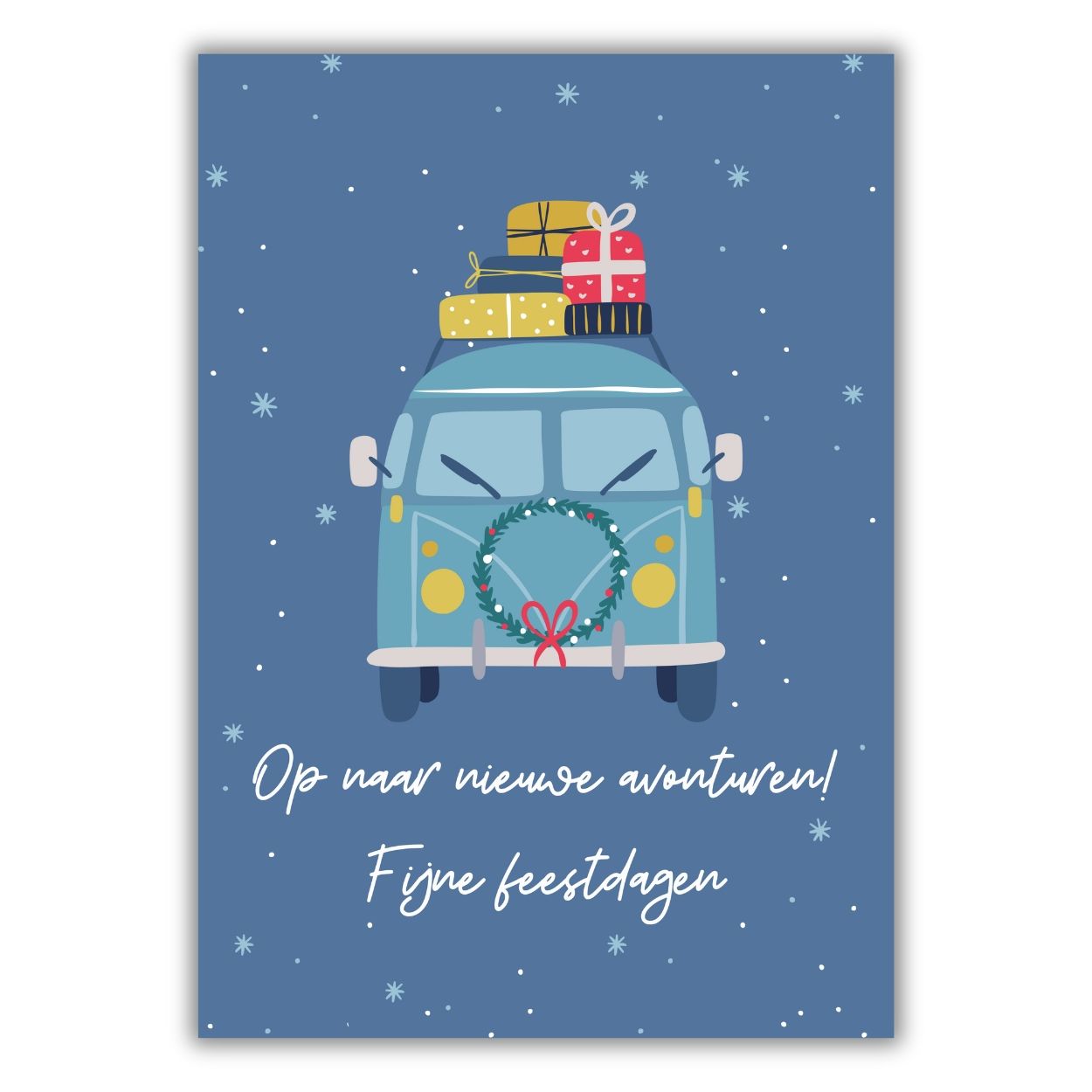 kerstkaart volkswagen