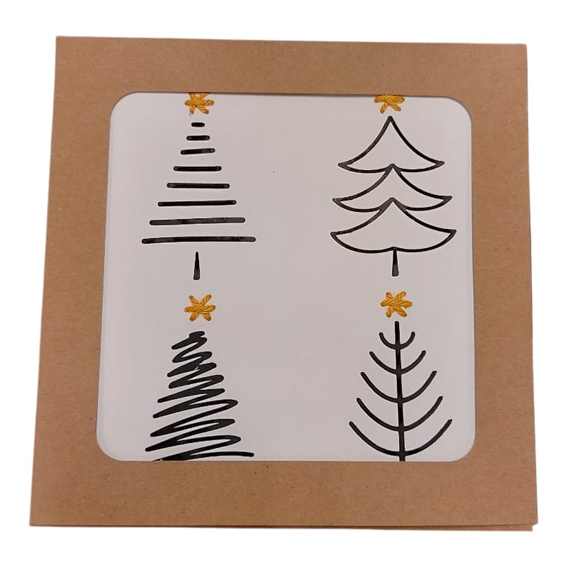 kerstkaarten handgemaakt
