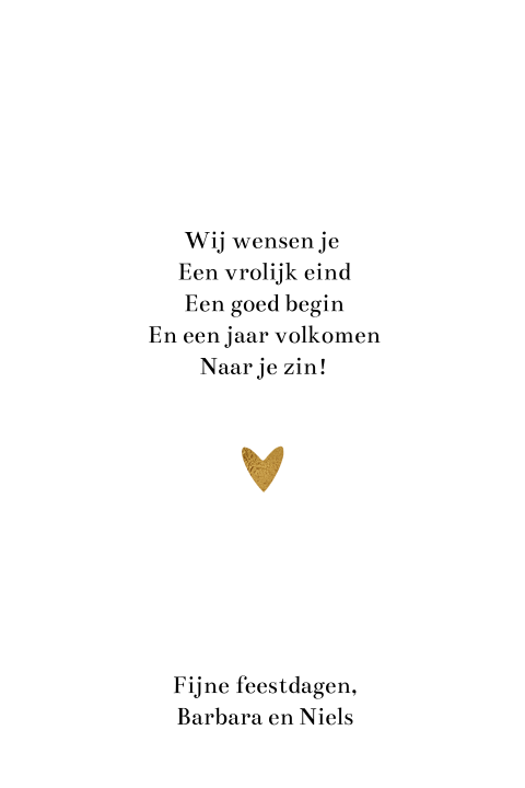 lieve tekst voor op kerstkaart