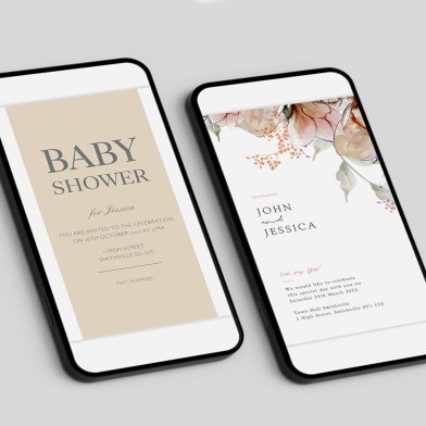 digitale uitnodiging ontwerpen