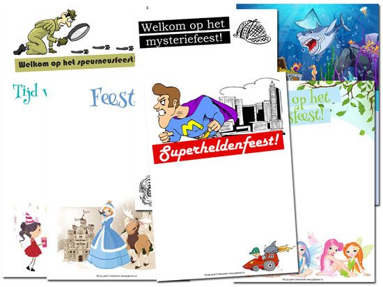 online uitnodiging maken kinderfeestje
